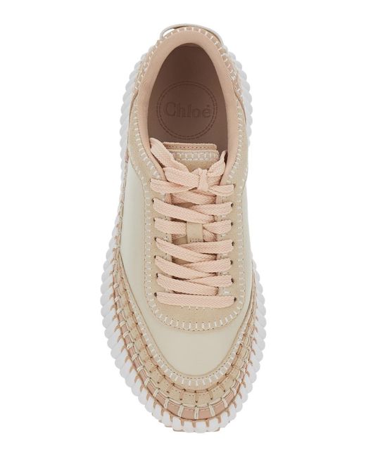 Chloé Natural Chloé Sneakers
