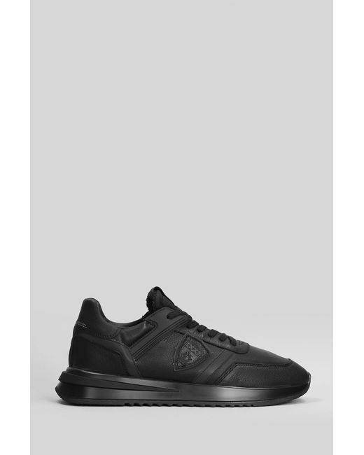 Philippe Model Black Trop Low Sneakers for men