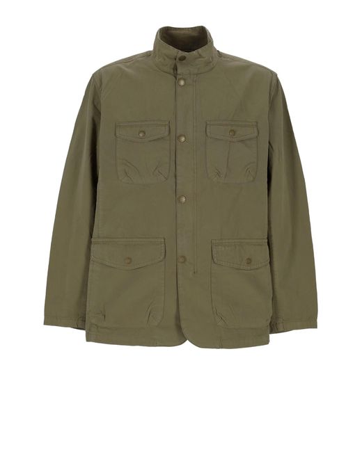 Barbour Green Coats for men