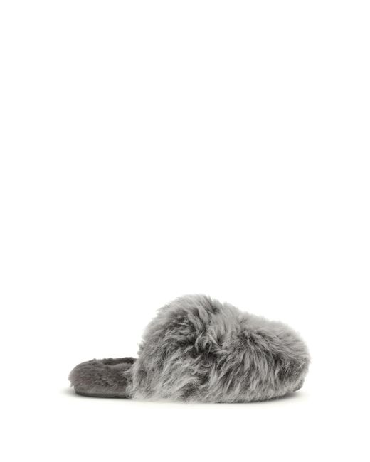 Ugg Gray Scuffette Chalet Slippers
