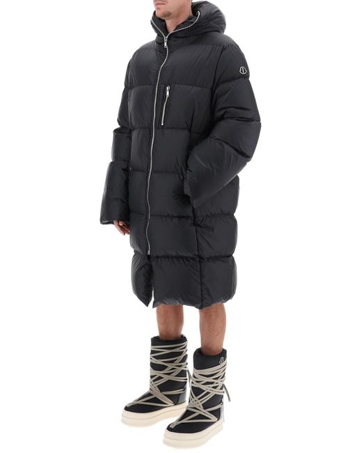 Moncler Black Cyclopic Oversized Down Coat