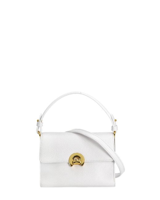 Coccinelle White Binxie Small Hand Bag