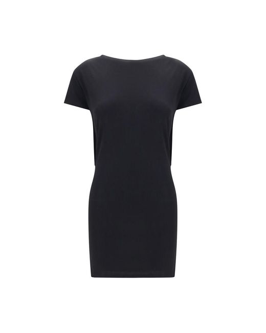 Jacquemus Black Viscose Cocktail Dress