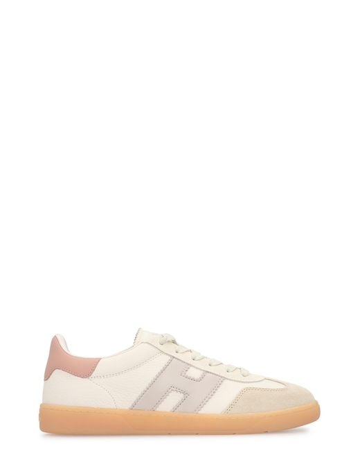 Hogan Pink Sneakers Cool Leather Trainers