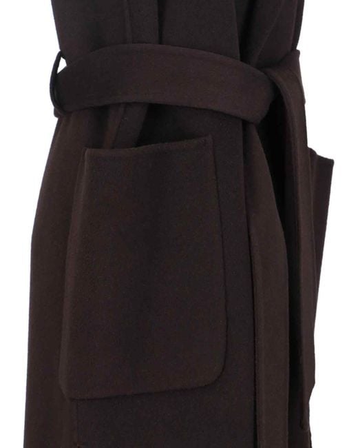 IVY & OAK Black Clarissa Vest Coat
