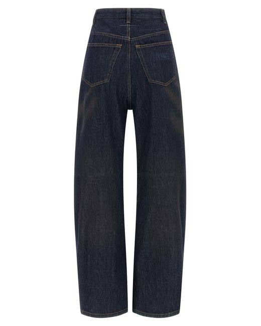 MM6 by Maison Margiela Blue Jeans Natural (Veg)->Cotton100.0