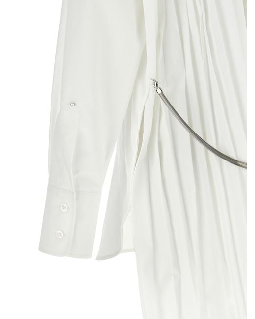 Sportmax White Cotton Blouse