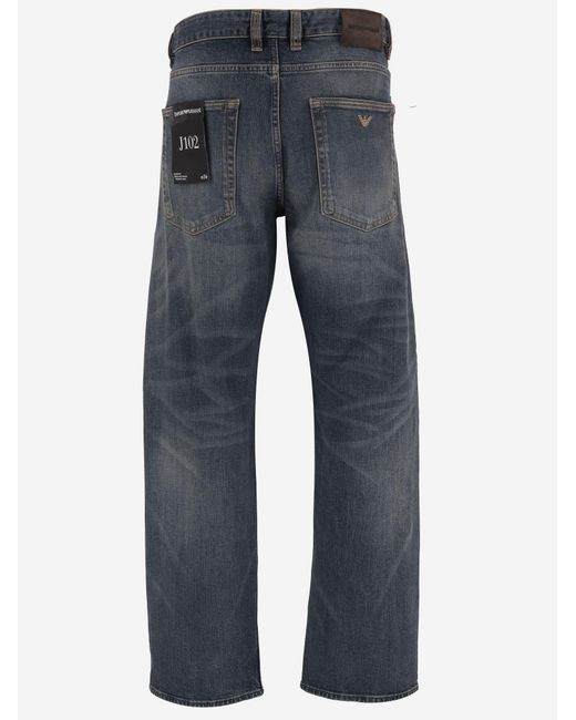Emporio Armani Blue Jeans, Stretch Cotton for men