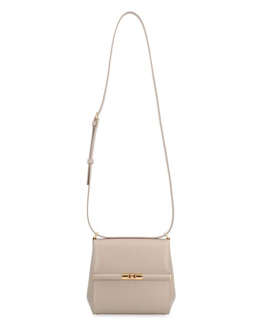 Dolce & Gabbana Natural Crossbody Bag City Marlene Calfskin Calf Leather Shoulder