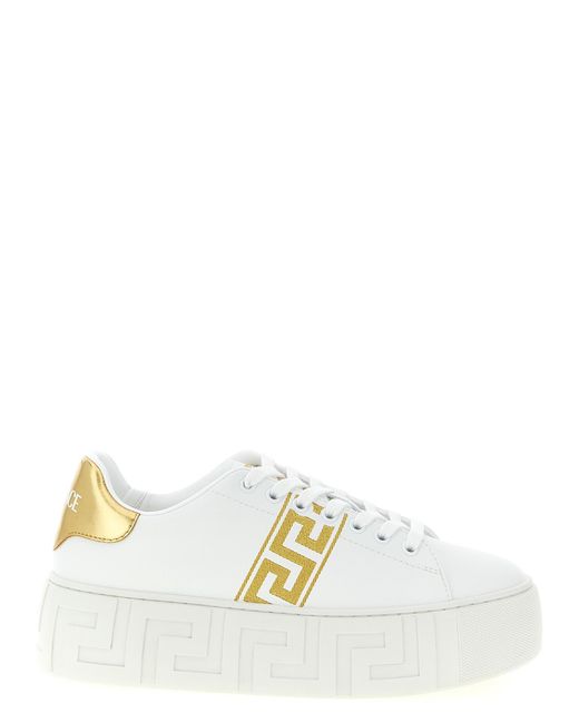 Versace Metallic La Greca Sneakers
