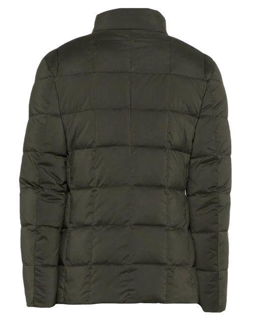 Fay Green Quilted Padded Jacket for men