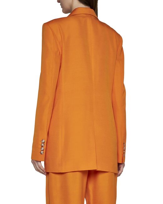 Stella McCartney Orange Jackets