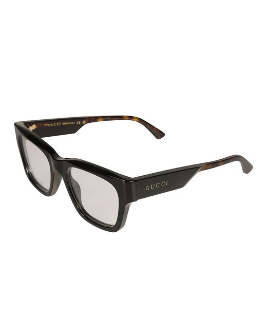 Gucci Black Gg1669O005 Havana Transpar for men