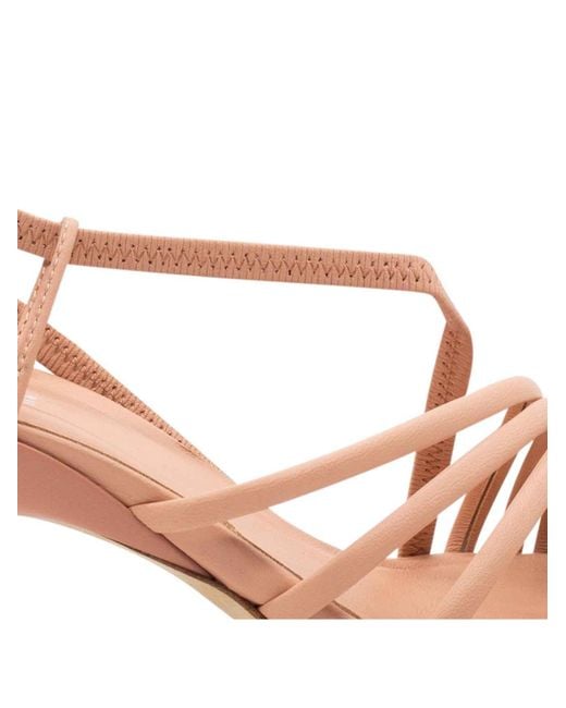 Vic Matié Pink Slash Sandals