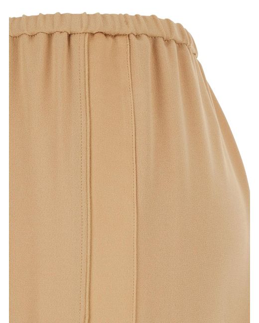 Forte_forte Natural Elasticated Waist Pants