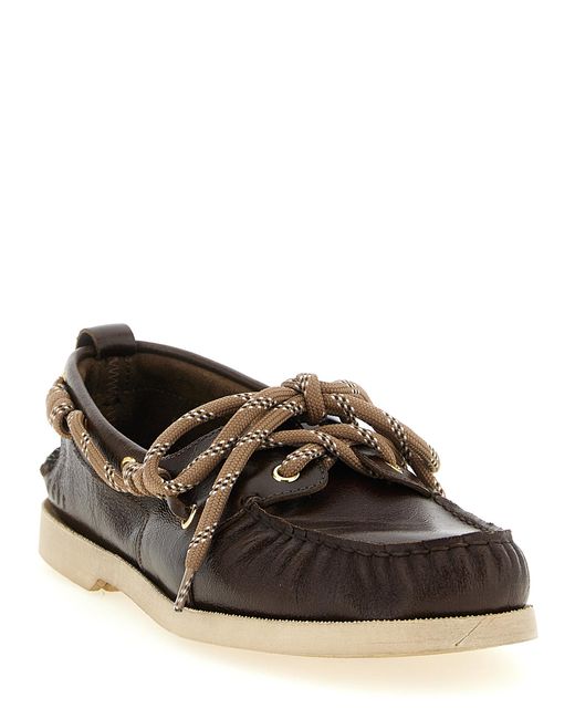 Golden Goose Deluxe Brand Brown Leather Loafers for men