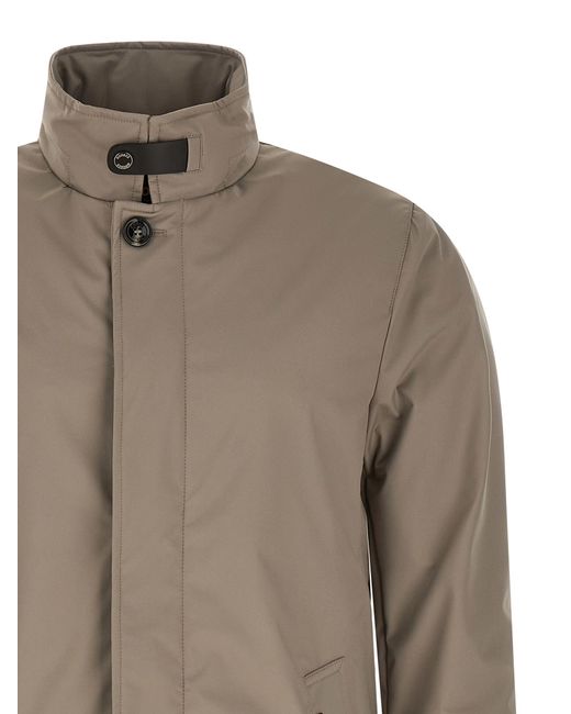 Moorer Brown Duca Jacket Polyester Down Jacket, Parka, Casual for men
