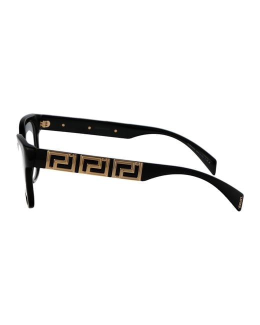 Versace Black Acetate Glasses