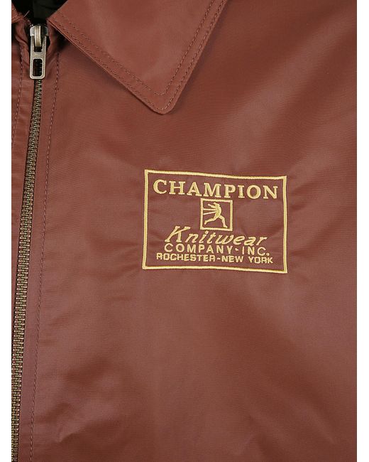 Champion Brown Logo Jacket for men