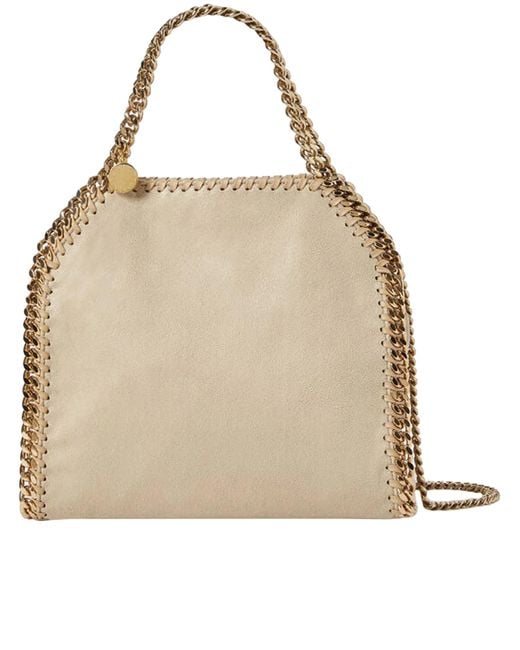 Stella McCartney Natural Falabella Mini Bag Eco Saggy Deer