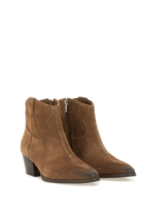Ash Brown Fandango" Ankle Boot
