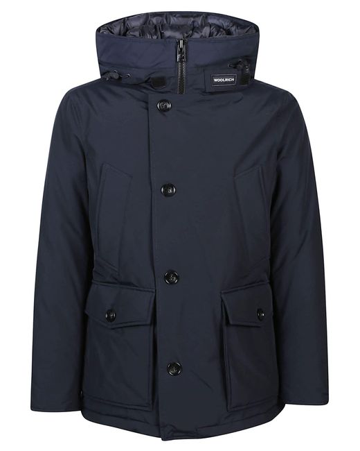 Woolrich Blue Arctic Anorak Jacket for men