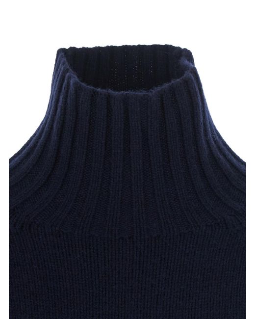 Max Mara Blue Max Mara Sweater Mantova Wool Tops