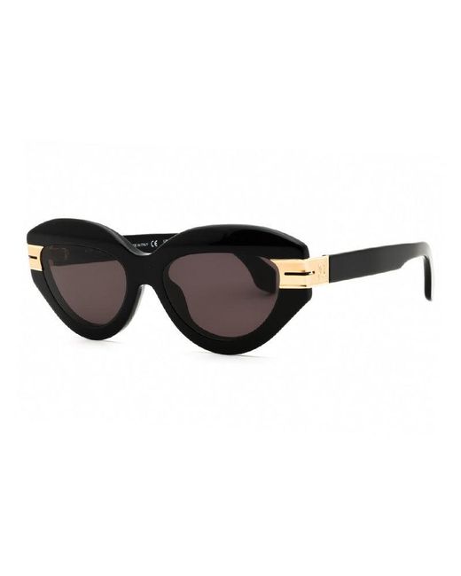 Palm Angels Black Sunglasses Cat Eye Full Rim, Frame And Dark Lens Peri10Fmiracle1007