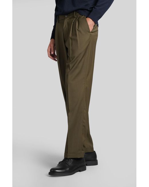 Barena Green Drapier Pants for men