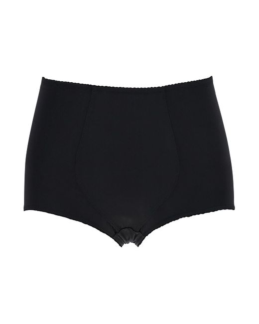 Dolce & Gabbana Black Coulotte With Rear Zip Fastening