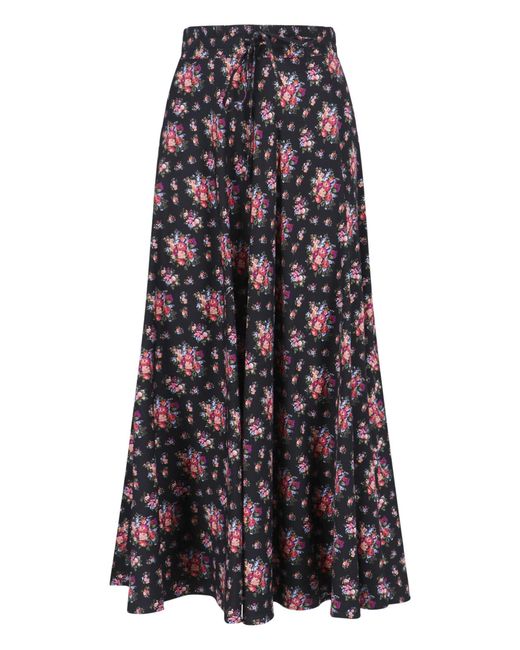 Dolce & Gabbana Black Skirts Silk