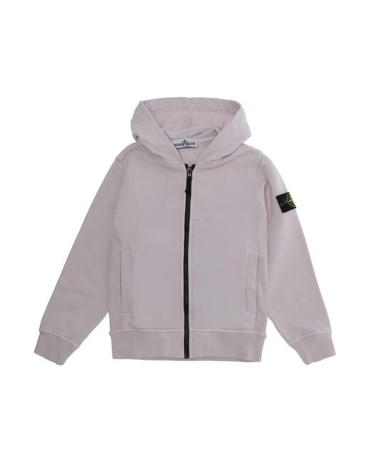 Stone Island Gray Kids Hoodie Sweater Hoods & Sweatshirts for men