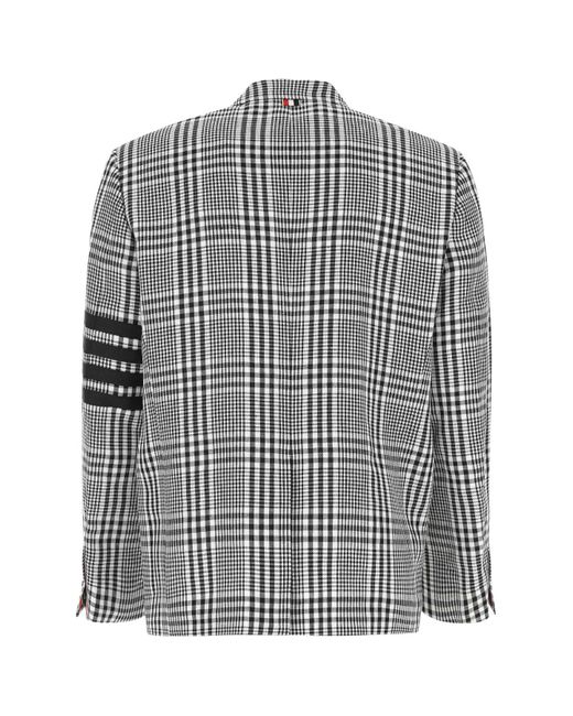Thom Browne Gray Coats for men