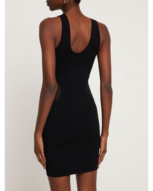 Stella McCartney Black Elegant And Sophisticated Minimalist Dress
