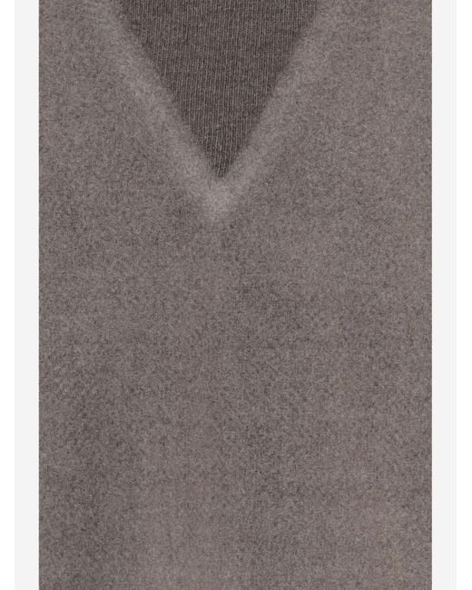 Maison Margiela Gray Wool Sweater Virgin for men