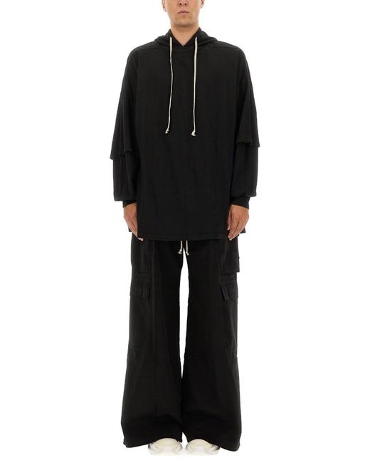 Rick Owens Men's Black Tommy Hustler