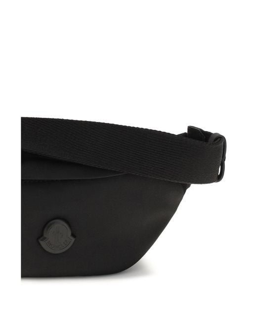 Moncler White Durance Fanny Pack Nylon; Polyester Shoulder Bags for men