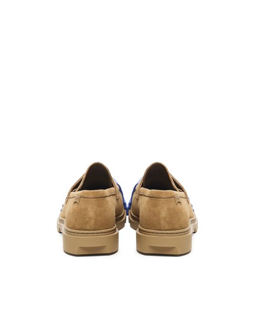 Camper Blue Junction Loafers for men
