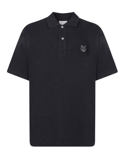 Maison Kitsuné Black T-Shirts for men