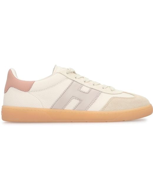Hogan Pink Sneakers Cool Leather Trainers