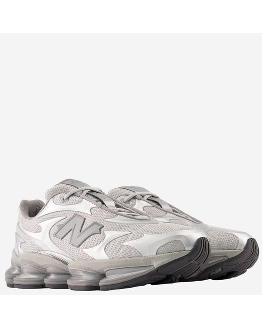 New Balance White Sneakers Abzorb 2000W Synthetic/Mesh Trainers