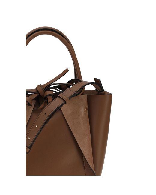 Gabriela Hearst Brown Lamb Ovis Aries Aries Handbag