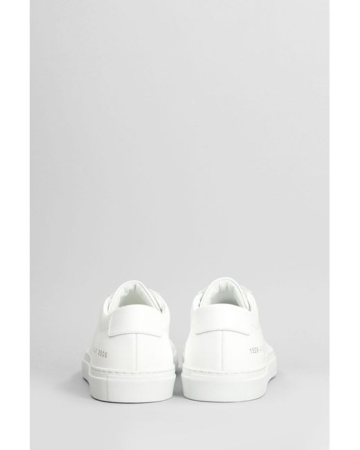 Common Projects White Original Achilles Sneakers for men