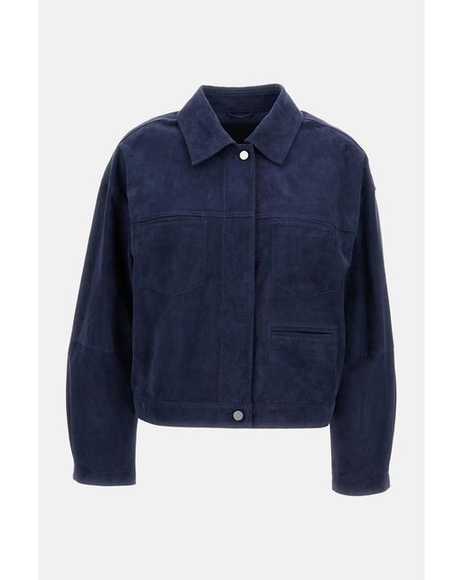 Desa Nineteenseventytwo Blue Jackets 100 Leather