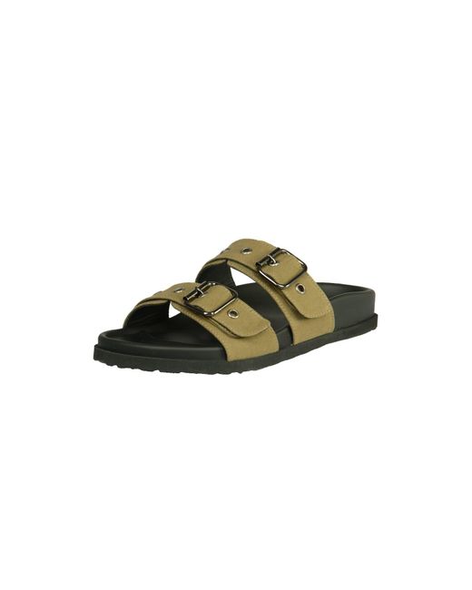 MSGM Green Sandals