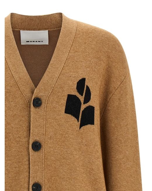 Isabel Marant Brown Curtis Sweaters And Cardigans for men