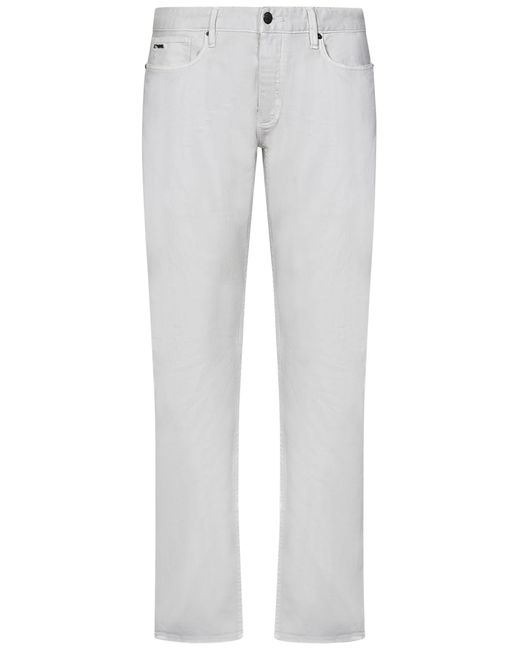 Emporio Armani Gray J75 Jeans for men