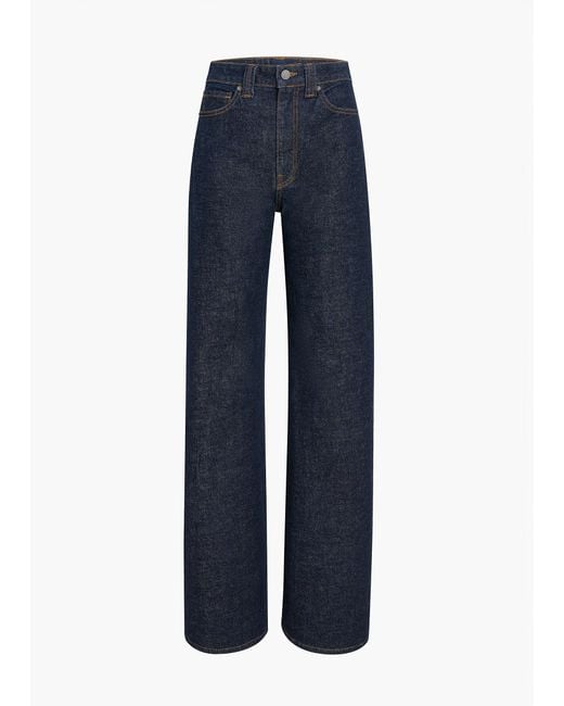 Khaite Blue Jean Dane En Denim