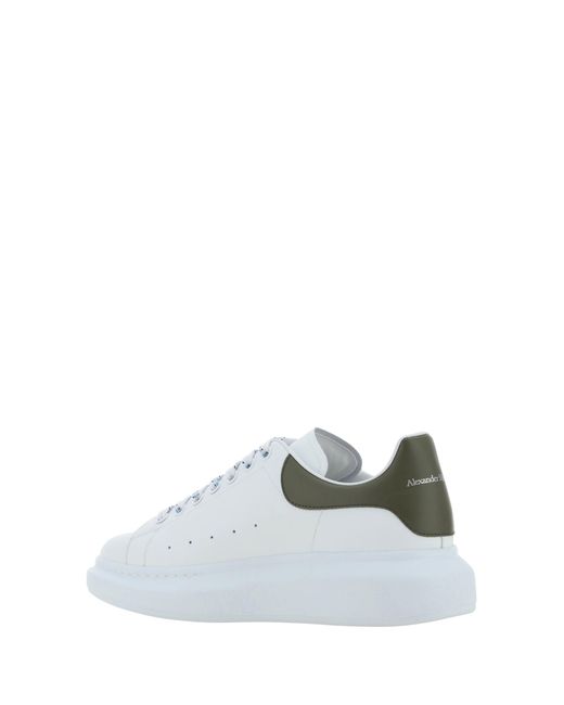 Alexander McQueen White Oversized Sneakers for men