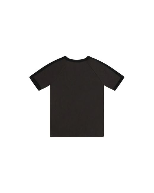 Gucci Black Logo T-Shirt For Boy Cotton T-Shirts